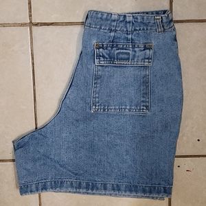 Crossroads vintage denim shorts high rise